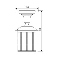 VIVALUX APLICE EXTERIOR MIRADOR  L011/FE MARO IP44 VIV004373