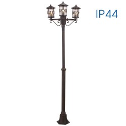 VIVALUX ГРАДИНСКИ СТЪЛБ ФЕНЕР JARDIN  PL008  КАФЕ  IP44 VIV004376