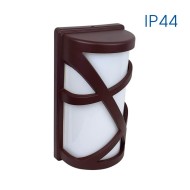 VIVALUX  FACADE LIGHTING UNIT LAMP MAUI  1 X E27  BROWN  IP44 VIV004380