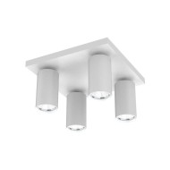 VIVALUX СПОТ ЗА ТАВАН SP714-4SQ WH LUX ∙ БЯЛ ∙ 4XGU10