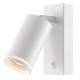 VIVALUX WALL SPORLIGHT WITH SWITCH KING SP718 WHITE