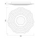 VIVALUX LED LIGHTING FIXTURE MULTIFUNCTIONAL NORA LED 77W