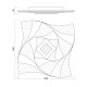 VIVALUX LED LIGHTING FIXTURE MULTIFUNCTIONAL SAVOY LED 63W
