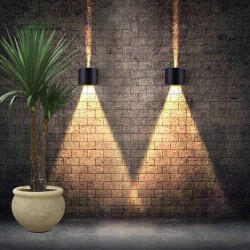VIVALUX APLICE EXTERIOR LUMINAIRE STARK LED ∙ 2 X 3W RD ∙ NEGRU ∙ 4000K ∙ IP54 VIV004624