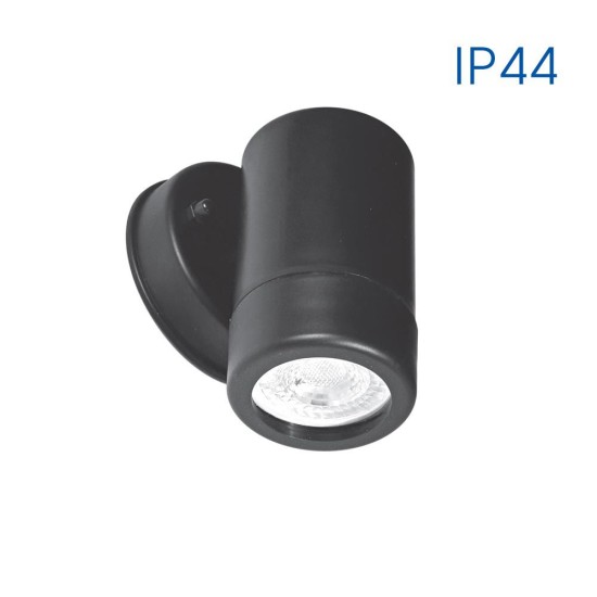 VIVALUX APLICE EXTERIOR LUMINAIRE NAVARA 1XGU10 ∙ NEGRU ∙ IP44 VIV004648