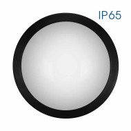 VIVALUX  LED CEILING LIGHT MEZZO/R LED ∙ 18W ∙ BLACK ∙ 4000K ∙ IP65 VIV004745 