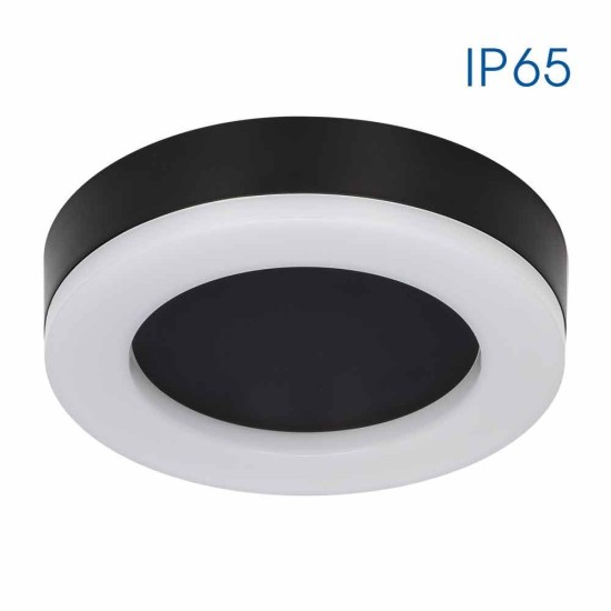 VIVALUX APLICE EXTERIOR LUMINAIRE DOLCE/R LED ∙ 15W ∙ NEGRU ∙ 4000K ∙ IP65 VIV004748