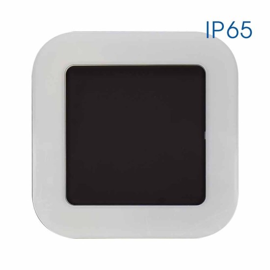 VIVALUX  LED CEILING LIGHT DOLCE/SQ LED ∙ 15W ∙ BLACK ∙ 4000K ∙ IP65 VIV004750