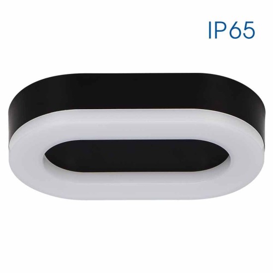 VIVALUX  LED CEILING LIGHT DOLCE/O LED ∙ 11W ∙ BLACK ∙ 4000K ∙ IP65 VIV004752