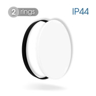 VIVALUX LED ПЛАФОН С ДВА РИНГА SIRI LED 18W 4000K IP44 VIV004809