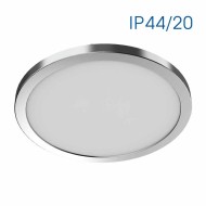 VIVALUX LED LIGHTING FIXTURE NEBULA LED 12W/18W/24W CHROME CCT-SWITCH 3000K/4000K/6000K