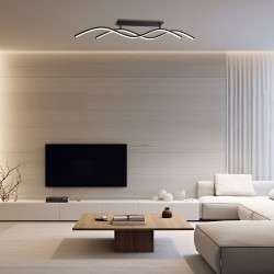 VIVALUX LED LIGHTING FIXTURE SOLUT LED 27W BLACK CCT-switch VIV004859