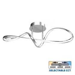 VIVALUX LED LIGHTING FIXTURE ETERNITY LED 36W CHROME CCT-switch VIV004864