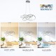 VIVALUX LED CHANDELIER MAREA LED 60W CHROME CCT VIV004868