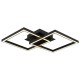 VIVALUX LED LIGHTING FIXTURE SONOMA LED SQ2  20W BLACK 4000K VIV005033