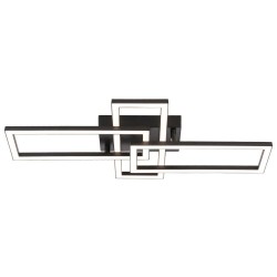 VIVALUX LED LIGHTING FIXTURE SONOMA LED RC3  24W BLACK 4000K VIV005035