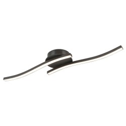 VIVALUX LED LIGHTING FIXTURE RIVER LED 12W BLACK 4000K VIV005037