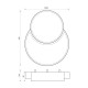 VIVALUX LED LIGHTING FIXTURE PEBBLE LED 35W VIV005152
