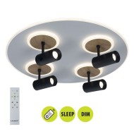 VIVALUX  LED МУЛТИФУНКЦИОНАЛНА ПЛАФОНИЕРА СПОТ С ДИСТАНЦИОННО DOROTHY LED 74W VIV005155