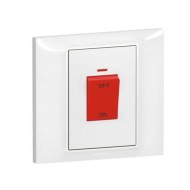 LEGRAND ÎNTRERUPĂTOR CENTRALĂ CU INDICATOR BELANKO S ALB 45A 617676