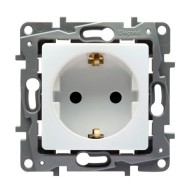 LEGRAND NILOE CONTACT SHUKO 16A WITH CHILD PROTECTION WHITE 764529