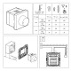 BTICINO CLASSIA DIMMER ROTARY 40W-400W 2-MODURI 10A NEGRU RG4402