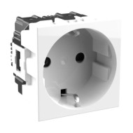BTICINO CLASSIA SOCKET SCHUKO 16A WITH CHILD PROTECTION WHITE RW4141P