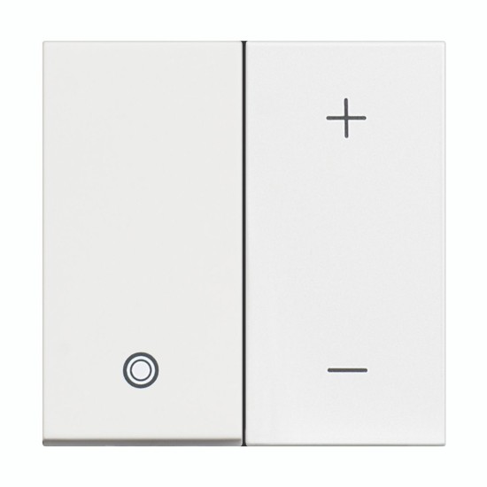 BTICINO CLASSIA DIMMER UNIVERSAL 3W-400W 2-MODE WHITE MAT RW4411