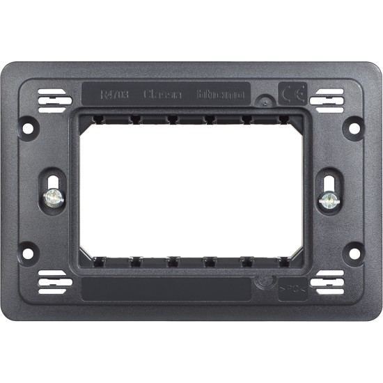 BTicino Classia MOUNTING FRAME 3MOD. METALLIC R4703