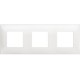 BTICINO CLASSIA TRIPLE MODULES FRAME WHITE R4802M3RW