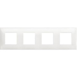 BTICINO CLASSIA RAMĂ 4 MODULE ALBĂ R4802M4RW