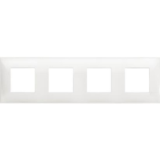 BTICINO CLASSIA RAMĂ 4 MODULE ALBĂ R4802M4RW