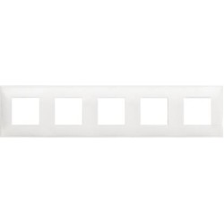 BTICINO CLASSIA RAMĂ 5 MODULE ALBĂ R4802M5RW