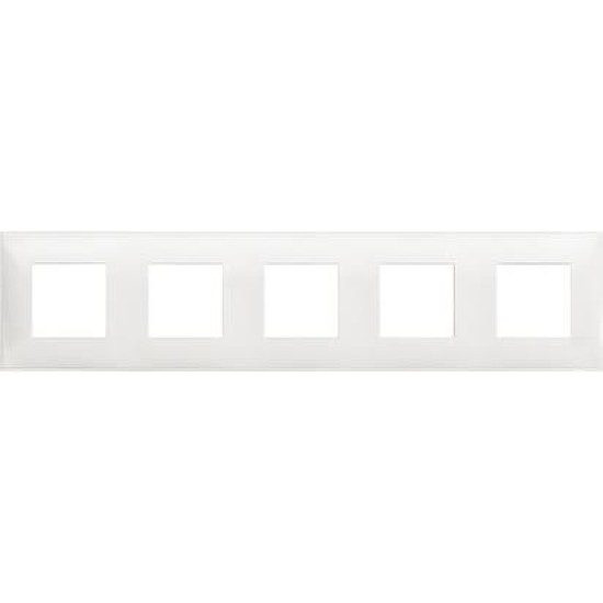 BTICINO CLASSIA 5 MODUL FRAME WHITE R4802M5RW