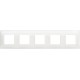 BTICINO CLASSIA 5 MODUL FRAME WHITE R4802M5RW
