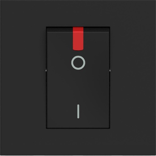 BTICINO CLASSIA INTRUPTATOR BIPOLI PENTRU CAZAN 2 MODI 32A NEGRU RG4011P