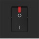 BTICINO CLASSIA INTRUPTATOR BIPOLI PENTRU CAZAN 2 MODI 32A NEGRU RG4011P