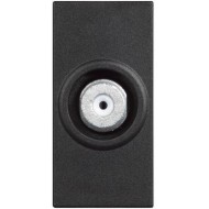 BTicino Classia TV OUTLET F 1.5dB 1-MODE BLACK RG4202F