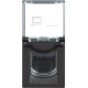 BTicino Classia SOCKET I RJ11 type K10 1-MODE BLACK RG4258RJ11
