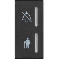 BTicino Classia INDICATOR LIGHT DO NOT DISTURB/CLEAN BLACK RG4373H