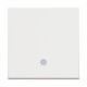 BTICINO CLASSIA SWITCH DIVIATOR CH.6 WITH INDICATION 2-MODE. 10A WHITE MAT RW4003M2L
