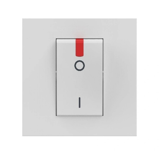 BTICINO CLASSIA INTRUPTATOR BIPOLI PENTRU CAZAN 2 MODI 32A ALB MAT RW4011P