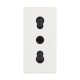 BTicino Classia CONTACT STANDARD ITALIAN 1-MOD. 16A ALB MAT RW4180