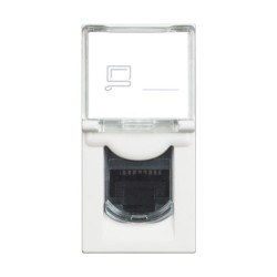 BTicino Classia SOCKET INTERNET  RJ45 STP cat.6 1-MODE WHITE RW4279C6S