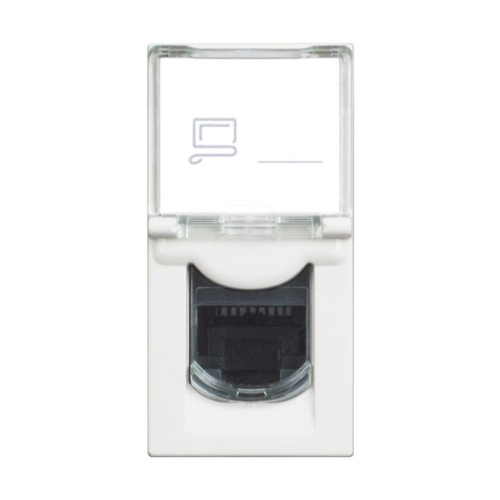 PRIZA TELEFONICĂ BTicino Classia RJ11 tip K10 1-MOD ALB RW4258RJ11