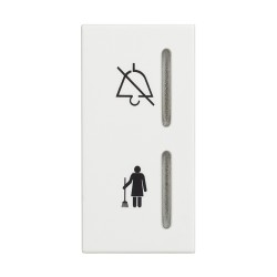 BTicino Classia INDICATOR LIGHT DO NOT DISTURB/CLEAN WHITE RW4373H