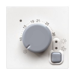 BTicino Classia СТАЕН ТЕРМОСТАТ МЕХАНИЧЕН 230V 2-МОД 10А БЯЛ RW4441  