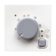 BTICINO CLASSIA ROOM THERMOSTAT MECHANICAL 230V 2-MODE 10A WHITE RW4441