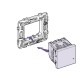 BTicino Classia MOUNTING FRAME 3MOD. METALLIC R4703