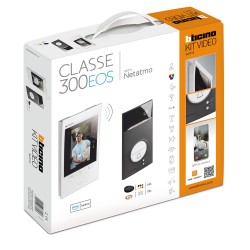 BTICINO ВИДЕОДОМОФОН CLASSE 300 EOS Wi-Fi K-T ДИСПЛЕЙ И ВХОДЕН ПАНЕЛ LINEA3000 363915